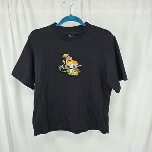 Nike Sportswear Mushroom T Shirt Black DM7976-010 Small